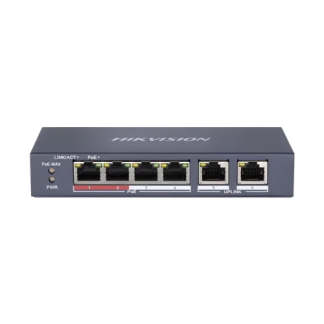 Hikvision DS-3E0106P-E/M 6-Port PoE Network Switch