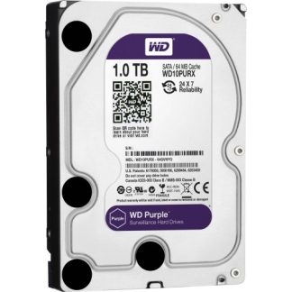Western Digital 1TB Purple Surveillance HDD for NVR/DVR